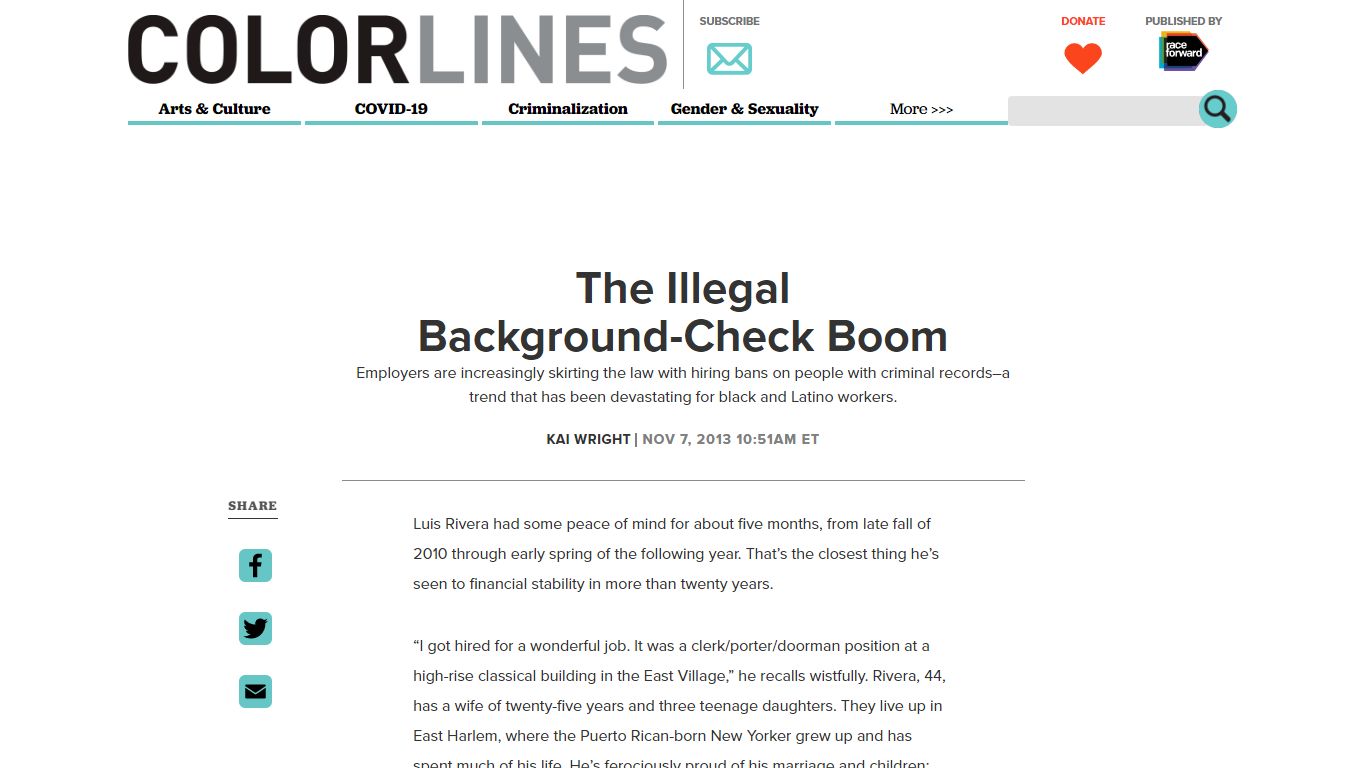 The Illegal Background-Check Boom | Colorlines