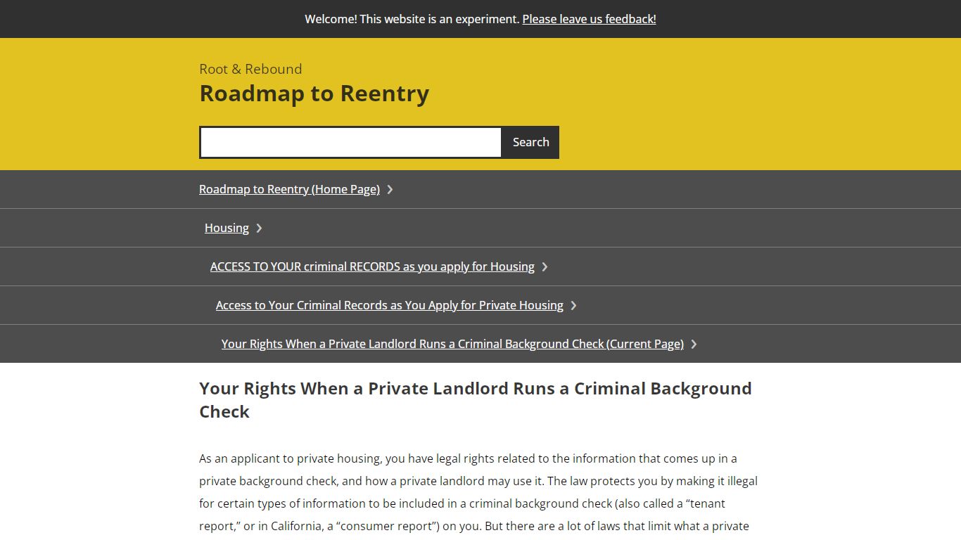 Your Rights When a Private Landlord Runs a Criminal Background Check ...